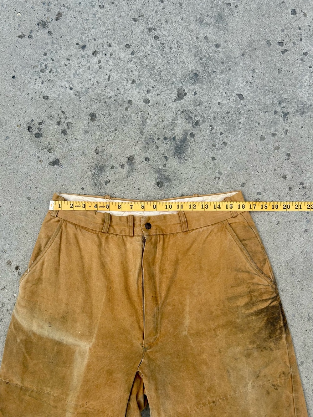 Rare Utica Duxbak Corp Canvas Hunting/Field Pants - Picture 6 of 14